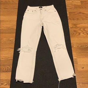 Abercrombie & Fitch White Jeans